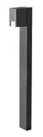 RABALUX Cernon, spoljna podna GU10, aluminium crna, visina 80cm, IP44