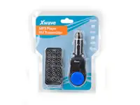 X WAVE BT63 blue FM Transmiter