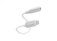 HAMA IPHONE LIGHTING ADAPTER NA 3.5MM ZENSKI DZEK BELI