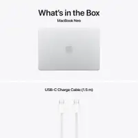 APPLE MacBook NEO 13", A18 PRO 6C CPU/5C GPU, 8GB, 512GB, ZEE, silver - mhfc4ze/a