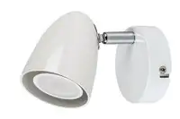 RABALUX Perico zidna lampa GU10 1x5W bela