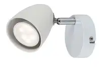 RABALUX Perico zidna lampa GU10 1x5W bela