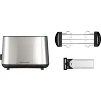 RUSSELL HOBBS 27390-56 Heaton Brushed 2Slice
