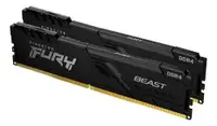 KINGSTON DIMM DDR4 16GB (2x8GB kit) 3200MT/s KF432C16BBK2/16 Fury Beast Black