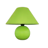 RABALUX Ariel keramicka stona lampa E14 40W, zeleno