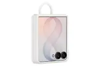SAMSUNG Galaxy Z Flip8 Silicone Ring Magnet Case Cream EF-EF776CWEGWW