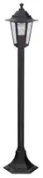 RABALUX Velence spoljna lampa1m E27 60W crno IP43