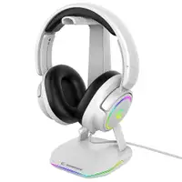 RAMPAGE Tower T14 White Stand for Headphone RGB