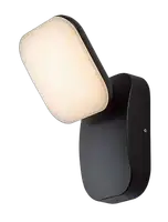 RABALUX Odiel, LED spoljna zidna, aluminium crna, 12W, 800lm (bez dif. 1400lm), 3000K