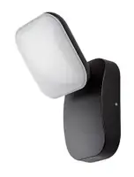 RABALUX Odiel, LED spoljna zidna, aluminium crna, 12W, 800lm (bez dif. 1400lm), 3000K