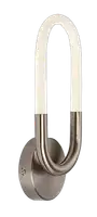 RABALUX Irelia, LED zidna lampa 9W, 650lm, 4000K, 14x35cm, satin hrom metal, IP20
