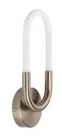 RABALUX Irelia, LED zidna lampa 9W, 650lm, 4000K, 14x35cm, satin hrom metal, IP20