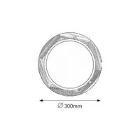 RABALUX Fa Ufo plafonjera D30 E27 60W nature opal