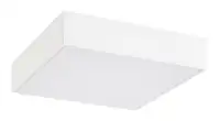 RABALUX Tartu,spoljna plafonska.,LED18W,bela,kvadratna