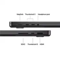 APPLE MacBook Pro 14", M5 PRO 15C CPU/15C/16C GPU, 24GB, 1TB, ZEE, space black - mgdr4ze/a