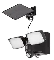 RABALUX Leszno, solarni reflektor sa senzorom, LED 10W, 800lm, (bez dif. 1000lm), 4000K 3600mAh, ideal operating temperature: -10°C/+40°C, IP54