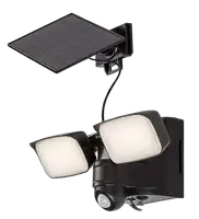 RABALUX Leszno, solarni reflektor sa senzorom, LED 10W, 800lm, (bez dif. 1000lm), 4000K 3600mAh, ideal operating temperature: -10°C/+40°C, IP54