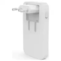 HAMA Brzi punjac, 2xUSB-C, 1xUSB-A, PD, 65W, beli pljosnati mini