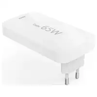 HAMA Brzi punjac, 2xUSB-C, 1xUSB-A, PD, 65W, beli pljosnati mini