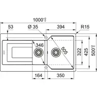 FRANKE UBG 651-100 114.0627.257