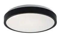 RABALUX Samira plafonjera 18W crna okrugla