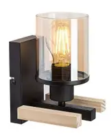 RABALUX Niylah, crna metalna stona lampa E27 1x25W, IP20
