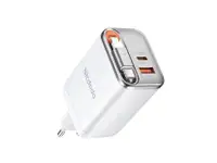 MCDODO CH-4103 67W 1C+1A GaN USB-C kabl na izvlacenje, 65cm, beli