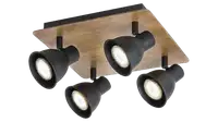 RABALUX Mac spot GU10 4x35W,crno