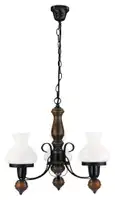 RABALUX Petronel luster E27, 3x60W crno