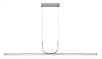 RABALUX Elia, LED visilica hrom aluminium, 25W, 2000lm, 3000K, š120cm, v130cm