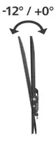 HAMA LCD nosac Tilt 10 32-65 crni