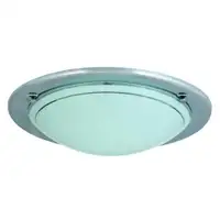 RABALUX Ufo plafonjera D38 E27 2x60W belo opal