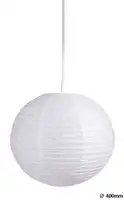 RABALUX Rice papirna Visilica D40 belo