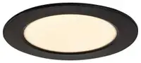 RABALUX Shaun2 plafonjera 6W 3000K crna okrugla