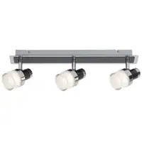 RABALUX Harold,kupatilska,LED15W,IP44,chrom/crna/opal