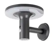 RABALUX Botev senzor spoljna solarna zidna lampa antracit siva od nerdajuceg celika 10W 250lm 4000K