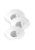 RABALUX Randy spot 3xfixLED 4W,round,bela,IP45