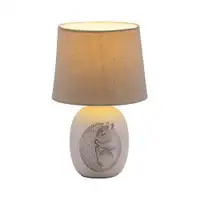RABALUX Dorka keramicka stona lampa E14 1x40W, braon
