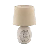 RABALUX Dorka keramicka stona lampa E14 1x40W, braon