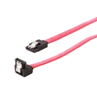 GEMBIRD CC-SATAM-DATA90 Metal clips, Serial ATA data kabl flat 0,5m 90 degree bent connector A