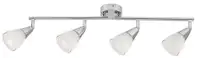 RABALUX Nicolette spot E14 4xMax40W hrom/belo
