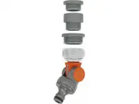 GARDENA Nastavak za slavinu ugaoni ogs 1"(33,3mm), 3/4"(19mm), 1/2"(13mm)