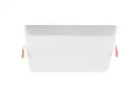 RABALUX Oleg, LED panel beli, 18W, 4000K, 18x18cm
