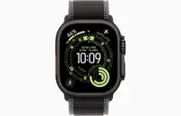 APPLE Watch Ultra 3 Cellular 49mm Black Titanium Case with Black/Charcoal Trail Loop - S/M mf1d4se/a
