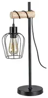 RABALUX Fabian, unutrašnja metal-drvena stona lampa, E27