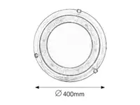 RABALUX Laretta plafonjera E27 2x60W