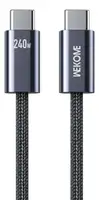 WEKOME WDC-23 Kabl 3.1 USB TIP C M/M 1m 240W/480Mb  Crni