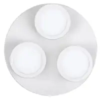 RABALUX Elsa ceiling LED 3x6W,matte white