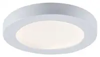 RABALUX Coco, nadgradni LED kupatilski IP44 4000K, 85mm bela