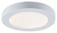 RABALUX Coco, nadgradni LED kupatilski IP44 4000K, 85mm bela